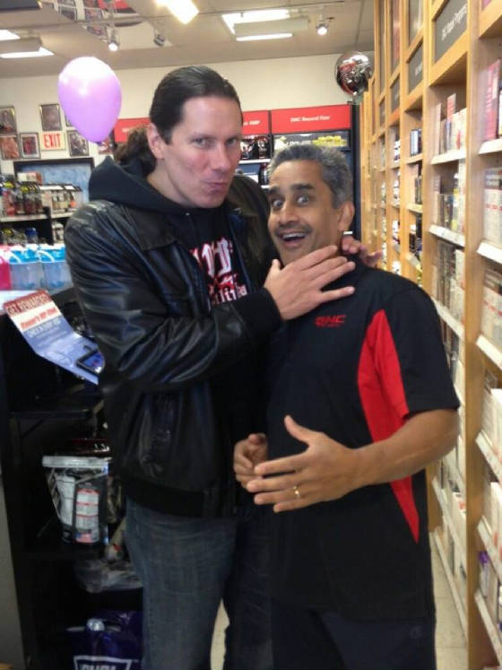 Kevin Knight appearance at GNC Summit Plaza, Hackensack, NJ