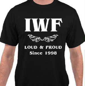 IWF Wrestling T-Shirt | Front Design