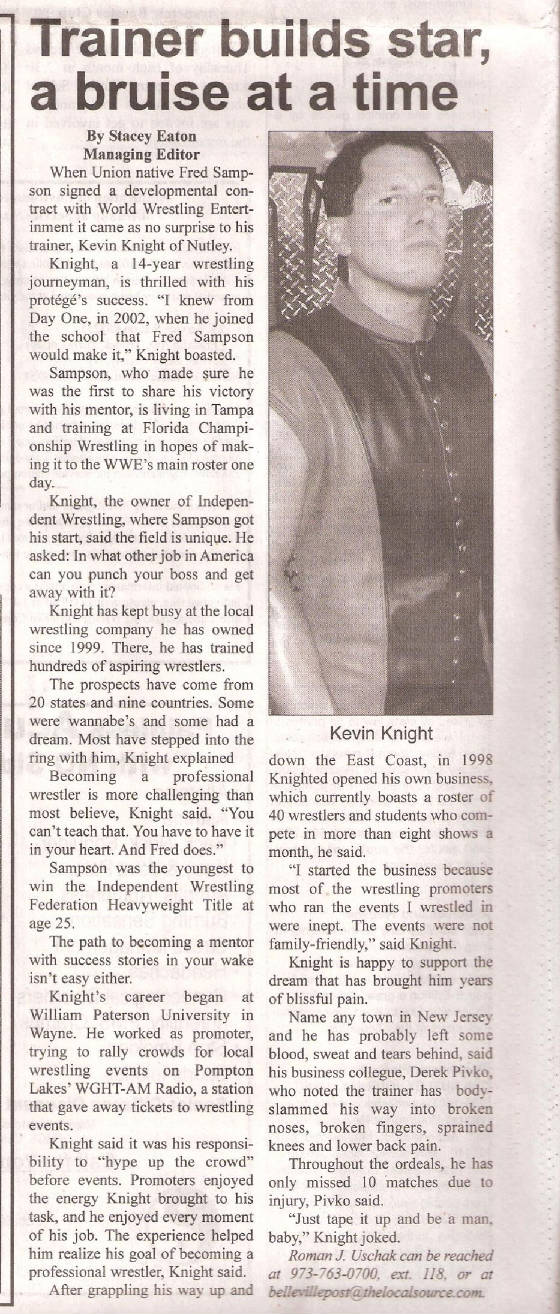 Kevin Knight Nutley Journal