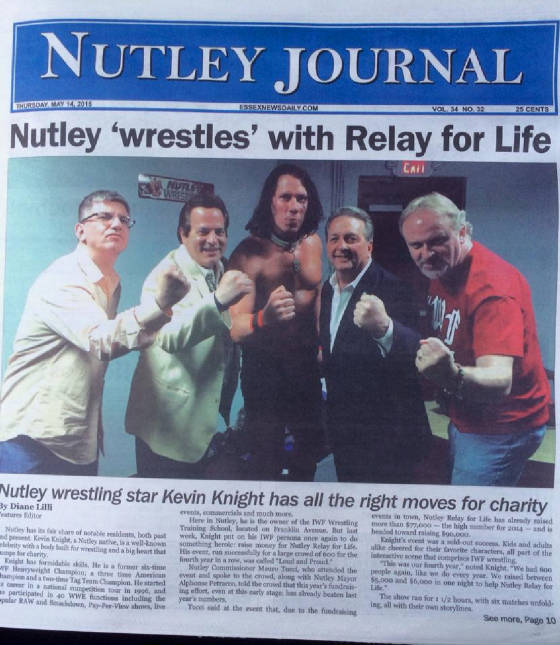 IWF LOUD n PROUD Fundraiser in Nutley Journal Newspaper (May 2015)