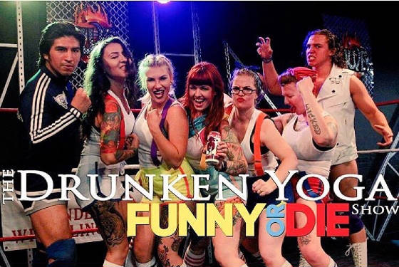 IWF Wrestling on Funny or Die Drunken Yoga Show