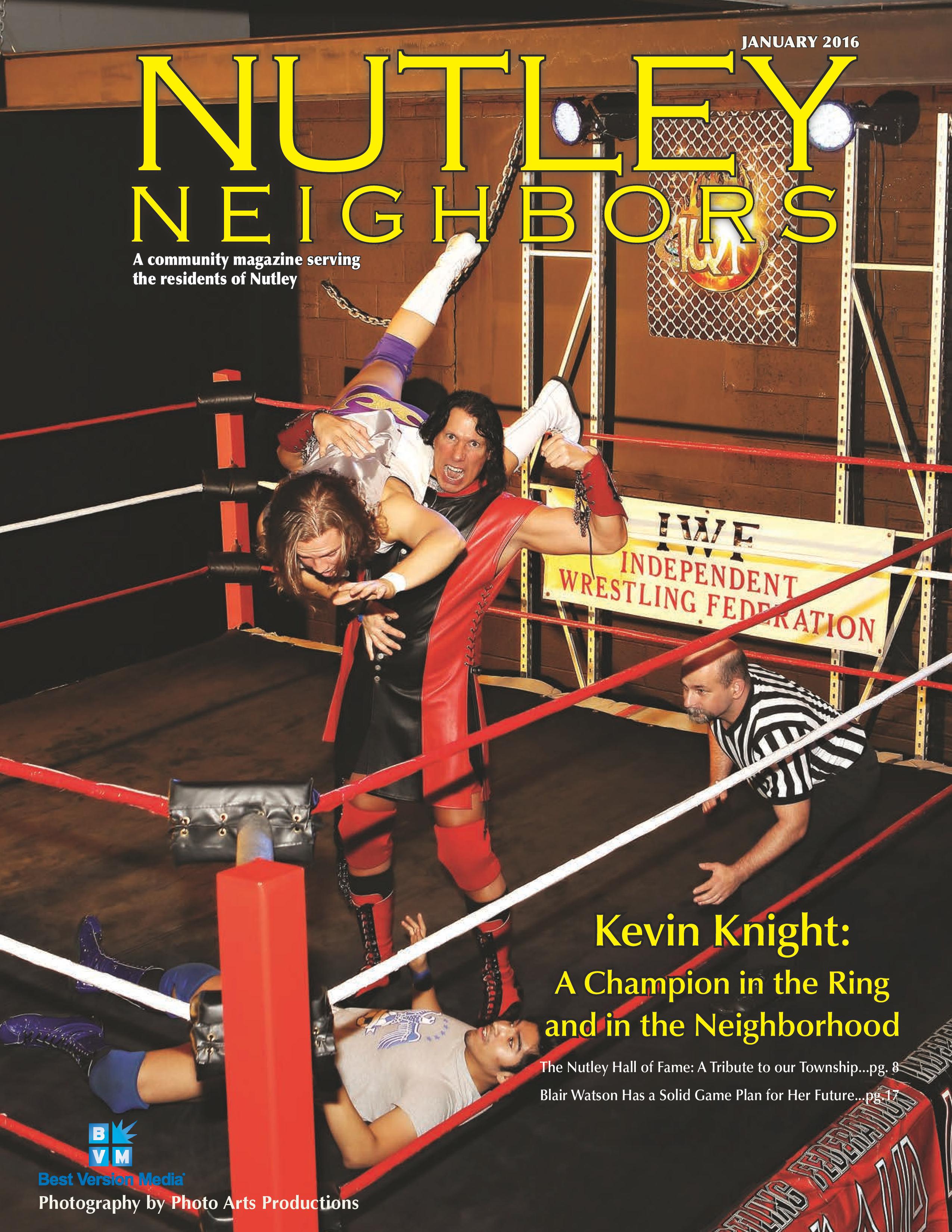 Kevin Knight in Nutley Neighbors Magazine